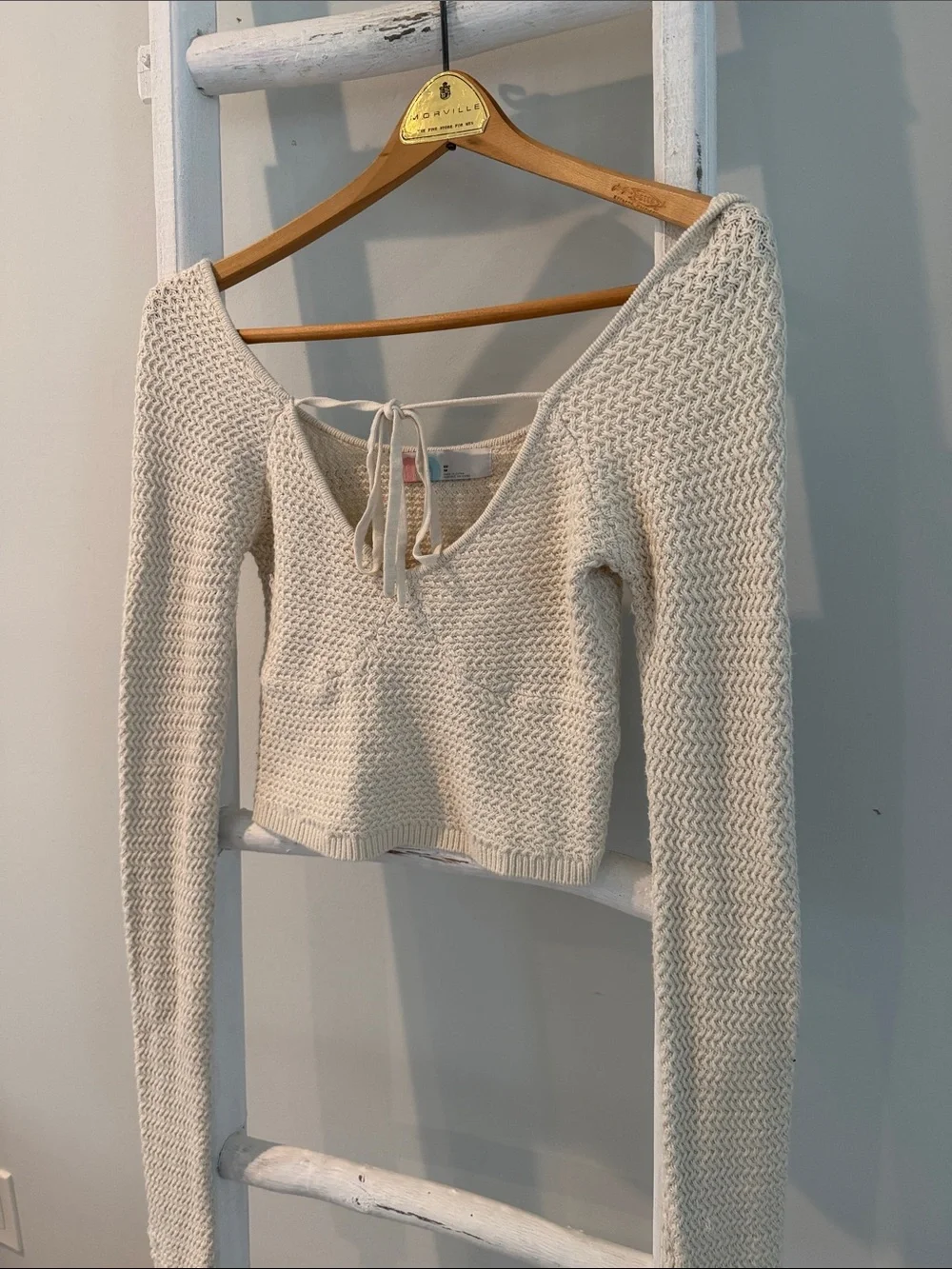 Free People cropped knit